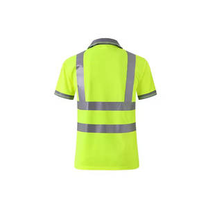 Camisetas de Trabajo de Seguridad Reflectantes de Alta Visibilidad Personalizadas, Último Estilo, Uniformes de Trabajo Transpirables - Product Image 3