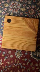 Planche à découper en bois artisanale en forme de rectangle taille personnalisée durable écologique pour trancher les légumes servant de délicieux - Product Image 4