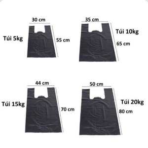 Tamaño personalizado, camiseta de color negro, bolsas de embalaje de envío resistentes, bolsa de basura para camisetas. - Product Image 6