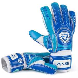 Gants de football professionnels personnalisés de haute qualité pour gardiens de but Contact allemand caoutchouc Latex souple matériel extérieur en gros - Product Image 2