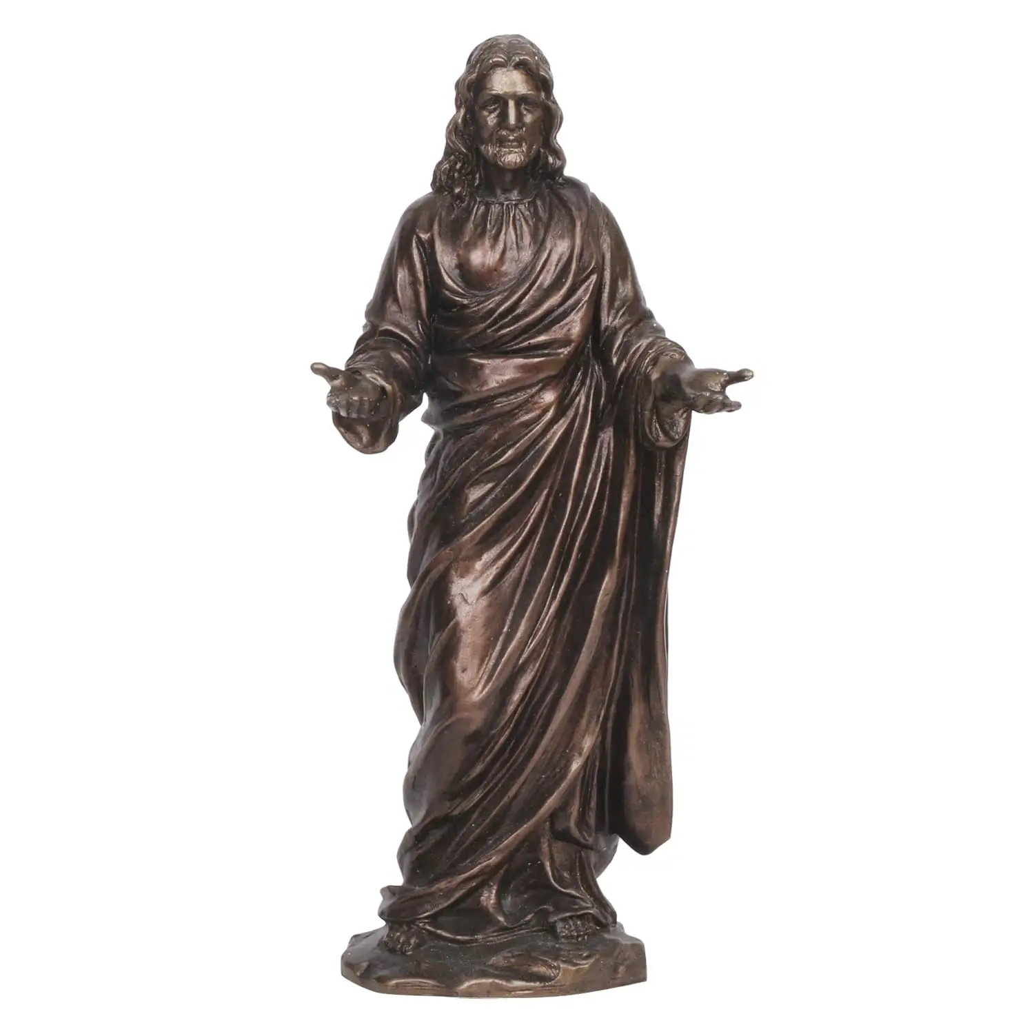9 pollici Gesù Cristo colata a freddo statua di resina decorazione per la casa dio idolo pezzo forte a prezzi all'ingrosso dall'India