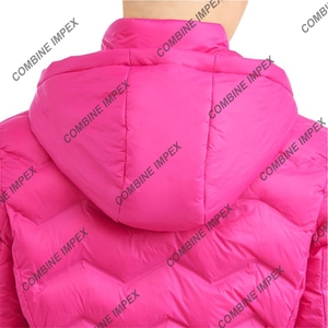 2025 nueva marca de abrigo de invierno para hombre de talla grande al aire libre con capucha Puffer con cierre de cremallera transpirable y patrón impreso a prueba de viento - Product Image 6