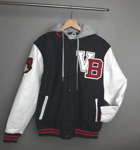 แจ็คเก็ตลำลองคุณภาพสูงพรีเมี่ยมที่ดีที่สุดแจ็คเก็ตเลตเทอร์เมนทีมตัวแทนผู้ผลิตในปากีสถานยังไม่มีคำวิจารณ์ - Product Image 5