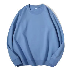 Sweat-shirt pour homme surdimensionné personnalisé, vente chaude, coton uni, col rond, style tendance, motif uni, sweat-shirt d'hiver pour homme - Product Image 5