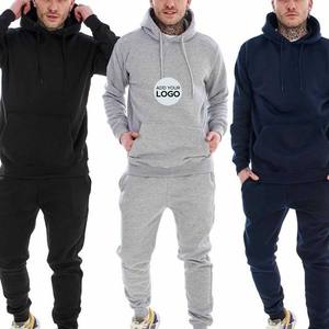 Survêtements pour hommes Ensemble de survêtements 2 pièces avec fermeture éclair complète Jogging chaud Survêtements de sport pour hommes - Product Image 2