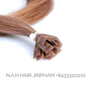 ผมต่อแบบมนุษย์ผมต่อทำจากเคราตินแบบชาวกัมพูชาติดหนังกำพร้าเวียดนามแท้สองชั้น - Product Image 2