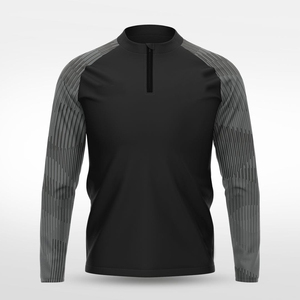 Custom Sublimation Reversible Lightweight Breathable Quick Dry Eco-Friendly Quarter Zip Long Sleeves Shirts Men Women <b>Athletic</b> - Product Image 1