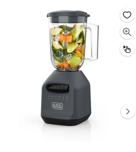 Licuadora ORIGINAL Ice Crush con Jarra de Plástico de 56 oz, 750W, Cuchilla de 6 Puntas, 8 Velocidades + Función Pulse - Product Image 1