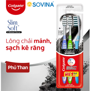 Vente en gros Colgate Slim Soft In-Between Charcoal 3x24 Fil dentaire jetable pour usage domestique - Product Image 3