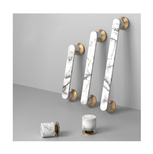 Poignée d'armoire en marbre de conception fantaisie couleur attrayante poignée de porte décorative de salon qualité incroyable meilleure vente - Product Image 2