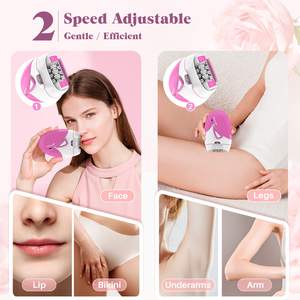 Depiladora Corporal y Facial Sin Dolor para Mujeres, Pinza de Depilación con Voz en Inglés, Máquina de Depilación a Batería para el Hogar y el Automóvil - Product Image 1
