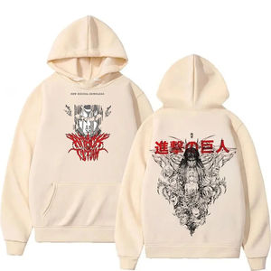 Harajuku-Sweat à capuche pour homme et femme, streetwear, streetwear, imprimé, grande taille - Product Image 4