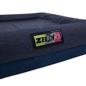 Solid Pattern Denim Pet <b>Bed</b> Liner <b>Comfortable</b> Rectangle Cat Dog <b>Bed</b> Small Medium Large Sizes High Fashionable Removable Metal - Product Image 3