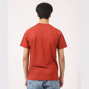 Men <b>Red</b> tee <b>shirt</b> High Quality 100% Cotton Custom Logo <b>Oversized</b> Tshirt Puff Print T <b>Shirt</b> low moq from Pakistan Men's T-<b>shirts</b> - Product Image 2