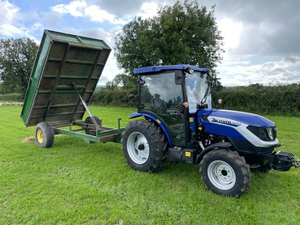 Tracteur agricole Deutz Fahr M404-70HP 4x4 avec boîte de vitesses et pompe. - Product Image 6