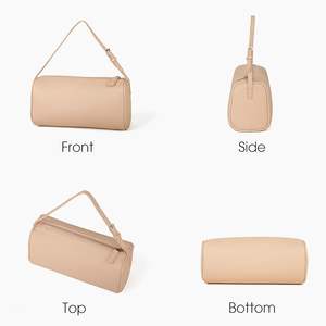 Elegante bolso cruzado de cuero elegante bolso de hombro con correa ajustable, cierre seguro, silueta moderna y encanto atemporal - Product Image 6