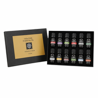 Ensemble d'huiles essentielles végétales hydrosolubles, diffuseur d'arômes, bougie, collection de parfums d'intérieur