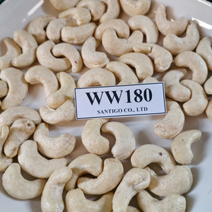 Anacardos SANTIGO de fábrica de confianza, anacardos Noix De Cajou Kaju W180 OEM, embalaje ODM - Product Image 1