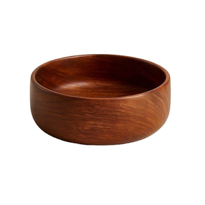 Saladier en bois d'acacia 100% de qualité supérieure, écologique pour la maison et les fêtes, avec logo personnalisé - Product Image 3