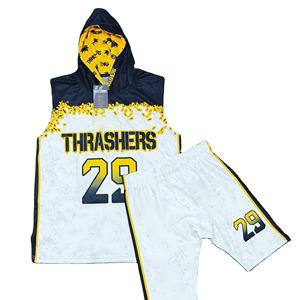 Uniforme 7v7 personalizado 100% poliéster sublimado 7v7 bandera uniforme de fútbol | Compre ahora de COSH fabricante de ropa deportiva y exportador - Product Image 2