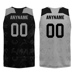 ชุดบาสเก็ตบอลแบบกลับด้านได้ คุณภาพพรีเมียม ขายส่ง ราคาถูก รับสกรีนโลโก้ - Product Image 3