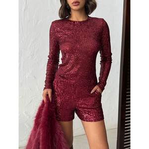 Blusas y Camisas para Mujer Topshow, Adornadas con Lentejuelas Brillantes, Manga Larga, Disponibilidad al por Mayor - Product Image 6