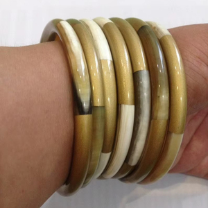 กำไลข้อมือเขาควายแบบพรีเมี่ยมเครื่องประดับหรูหราอย่างยั่งยืน - Product Image 1