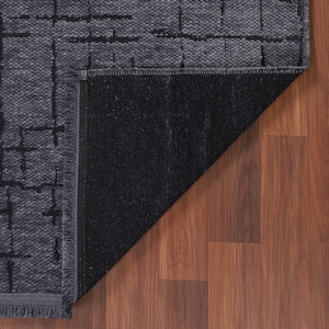 Alfombra de Cocina Netline NT201, Suave Chenilla, Lavable a Máquina, en GRIS OSCURO - Product Image 4