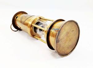 Lámpara Pequeña de Latón Antiguo, Linterna Náutica Vintage para Barco, Decoración Artesanal para el Hogar, Decoración Navideña - Product Image 6