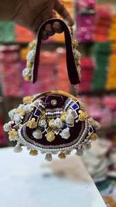 กระเป๋าถือแบบเปิดปิดแบบลำลองพร้อมงานหินน้ำหนักเบาและทนทานสำหรับงานแต่งงาน - Product Image 2