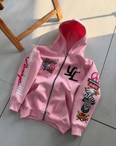 Vente en gros de sweats à capuche imprimés pour hommes en coton 100 pour cent doux, chauds et respirants pulls molletonnés pour une utilisation décontractée de streetwear - Product Image 6