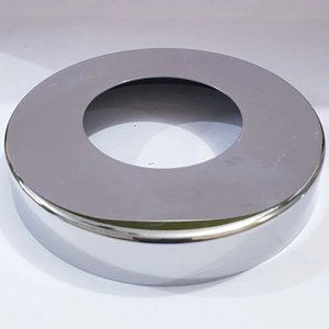 Conception unique Couvre-bases à deux marches et à marches simples pour les mains courantes de garde-corps et d'escaliers en acier inoxydable Couvre-bases - Product Image 4