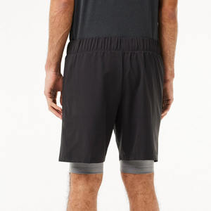 Nouveauté Shorts de tennis pour hommes personnalisés décontractés écologiques avec cordon de serrage Taille mi-haute 100% polyester Séchage rapide Respirant Vente en gros - Product Image 4