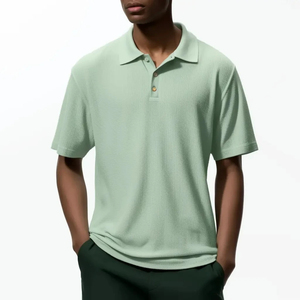 Lona Sólida para Camisas de Hombre, Transpirable, de Secado Rápido, Antiarrugas, Sostenible, Última Llegada, Venta Caliente, Servicio OEM, Tendencia - Product Image 2