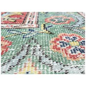 Tapis en laine noué à la main de grande taille, motif médaillon rouge et orange, pour salon, couloir rectangulaire - Pae-2142 - Product Image 3