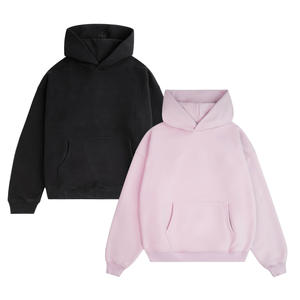 Acanalado Hem & Cuff Zip Up Sudadera con capucha Diseño de moda Conjunto de sudadera Ropa de hombre Mezcla de algodón Streetwear Sudadera con capucha Hecho en Vietnam - Product Image 1