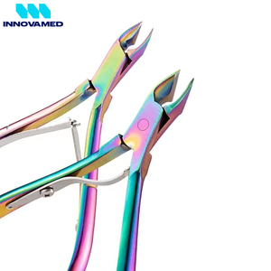 Coupe-ongles en acier inoxydable robuste outil de pédicure podologie podologie pour ciseaux à ongles incarnés et élimination de la peau morte - Product Image 3