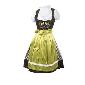Conception entièrement personnalisée avec broderie Robe pour dames en coton et polyester de haute qualité Emballage privé pour filles allemandes Dirndl - Product Image 1