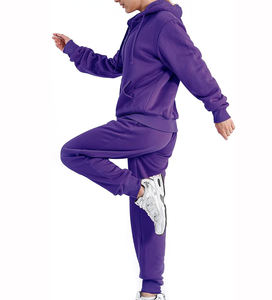 Venta al por mayor de las mujeres de moda de 2 piezas Streetwear sudaderas con capucha conjunto de gimnasio Fitness entrenamiento chándal de entrenamiento para las mujeres 2025 - Product Image 4