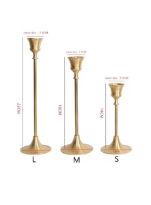 Soporte de portavelas de latón de alta calidad para decoración de hotel en casa precio al por mayor India con candelabros de metal linternas - Product Image 6