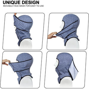 หน้ากาก Balaclava พร้อมโลโก้ที่กำหนดเองอบอุ่นและระบายอากาศเหมาะสำหรับกีฬาฤดูหนาวและการผจญภัยกลางแจ้งส่วนลดการสั่งซื้อจำนวนมาก - Product Image 4