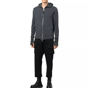 Sweat-shirts à capuche pour hommes, solides, d'hiver, doux, chauds, décontractés, 100% coton, confort quotidien, vente en gros - Product Image 1