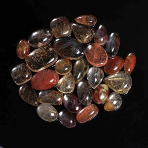 อัญมณีควอตซ์อัญมณีหลวมทำจากทองแดงธรรมชาติ - Product Image 2