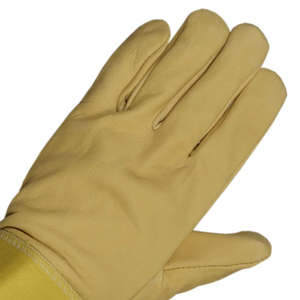 ถุงมือเลี้ยงผึ้งหนังแพะ Gelenco รุ่น Pt-002h ระบายอากาศ แขนยาว ป้องกันผึ้ง ไซส์ XL คุณภาพสูง หนา 0.8 มม. ข้อมือถัก - Product Image 2