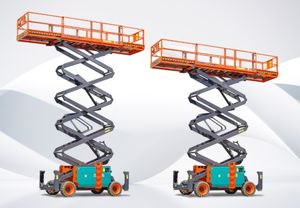 Manlift Dingli Cina gunting angkat 1218RT konstruksi <span class=keywords><strong>Diesel</strong></span> meja angkat gunting mobil hidrolik untuk dijual - Product Image 4