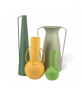 European Style Elegant Minimalistic Table Pottery <b>Vase</b> Modern Unique <b>Ceramic</b> Matte Finished Flower <b>Vase</b> At Reasonable Price - Product Image 4