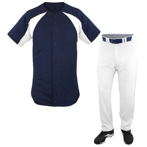 2024 nouveauté hommes confortables respirant uniformes de Baseball personnalisé en gros vêtements de sport vierges pour adultes grande taille inclus - Product Image 1