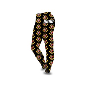 Legging personnalisé OEM GAA avec polyester extensible et écusson sublimé et séchage rapide quantité minimale de commande Pakistan - Product Image 5