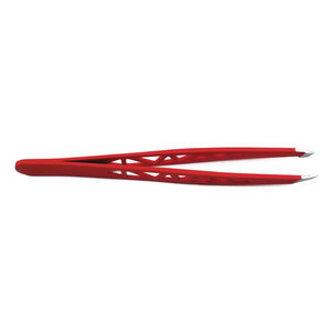 Meilleures ventes de pinces à sourcils à pointe inclinée en acier inoxydable avec logo personnalisé Outil de manucure de marque privée Instrument de beauté - Product Image 2