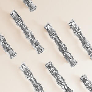 Longue poignée noire mince poignée en métal de concepteur élégant poignée incurvée élégante pour portes armoires meubles et utilisation de décor Viila - Product Image 2